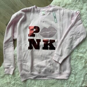 new with tag Pink by VS Soft Crewneck